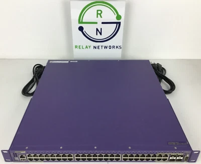 Extreme Networks 16301 X480-48T VIM2-10G4X  16312 Adv Edge 2x 10917 AC power - Image 1 of 4