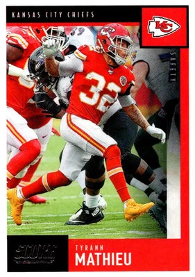 2020 Score Red Tyrann Mathieu Kansas City Chiefs #141 - Image 1 of 2