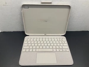 Logitech Combo Touch Keyboard Case for Apple iPad 10th Gen. - Picture 1 of 4