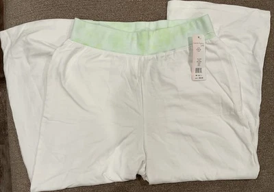 Calça Nanette Lepore Play branca perna larga tamanho grande nova com etiquetas  - Imagem 1 de 4