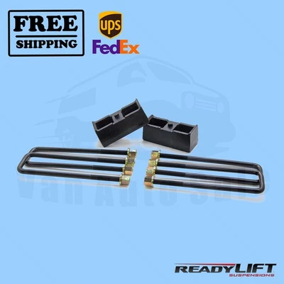 Susp. Kit de bloque de resorte de hoja R 2,25" ReadyLift para GMC Sierra 2500 HD 2007-2010 Foto 1 de 2