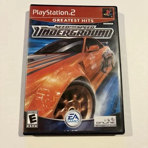 Need For Speed Underground Playstation 2 PS2) Complete CIB Tested Greatest Hits - Picture 1 of 5