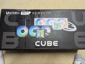 Bitfenix  Cube 360mm White ARGB Custom  CPU Cooler - Picture 1 of 10