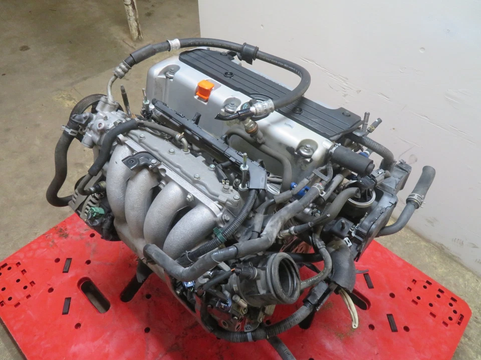 Honda Accord Element K24A 2003-2007 motor iVTEC 2,4 L JDM K24A motor K24A4 Foto 1 de 4