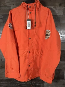 Alpine Design Orange 1962 Jacket Waterproof UV50+ Shield Men’s Rocky Mountain - Picture 1 of 8