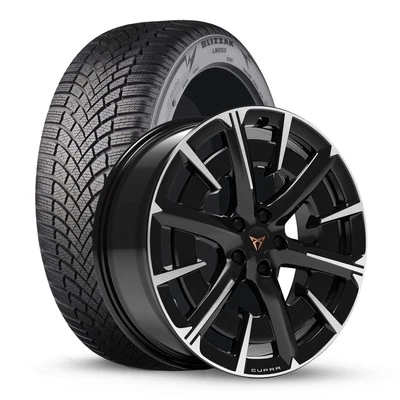 Original Cupra Born Winterkompletträder Firestorm 20 Zoll Alu Bridgestone DOT 25 - Bild 1 von 2