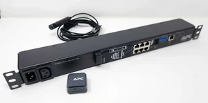 USED APC NBRK0250 NetBotz Rack Monitor 250 W/RACK EARS & POWER CORD - Afbeelding 1 van 5