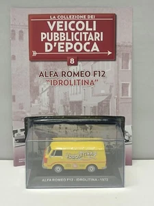 Alfa Romeo F12 Idrolitina 1972 Veicoli Pubblicitari D'Epoca Edicola 1:43 Nuovo - Foto 1 di 7