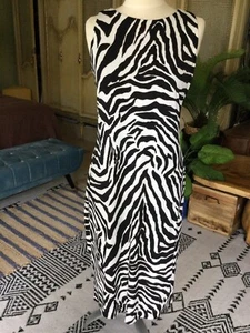 NWOT White House Black Market stretch Party cockteil Dress Black/white Size XL - Picture 1 of 21