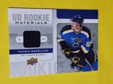2008-09 Upper Deck Patrik Berglund UD Rookie Materials #RM-PB