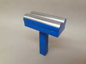 5/8 Zoll winterhart 3 Zoll Schmied erhöhter Boden voller Blatt Äderung Rillwerkzeug 3/4 Zoll D - Bild 1 von 6