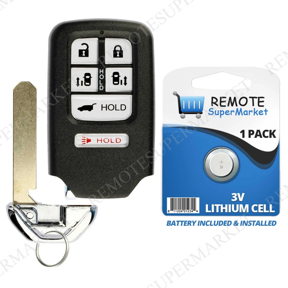 Remote For 2014 2015 2016 2017 Honda Odyssey Keyless Entry Car Key Fob - Imagem 1 de 1
