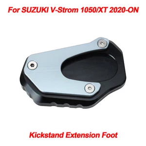 Larger Kickstand Foot Sidestand Extension Pad For SUZUKI V-Strom DL1050 2020-ON - Picture 1 of 19