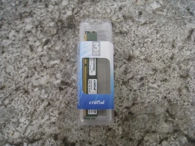 New 6GB 3x2GB Crucial CT2G3ERVLS8160B DDR3 PC3-12800 Server Ram Memory Lot - Image 1 of 4