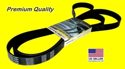 DUNLOP K081298 / 8PK3297 Drive Belt for 2013-2018 Ram 2500,3500 4500,5500 - Image 1 of 4