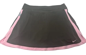 NEW NIKE [S] Women's DRI FIT Border Tennis/Golf/Sport Skort-Grey/Pink 405188-214 - Picture 1 of 2