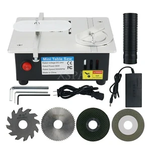 Mini Desktop Saw Multifunctional Table-Saw Electric Desktop Saws Lathe Machine - Picture 1 of 9