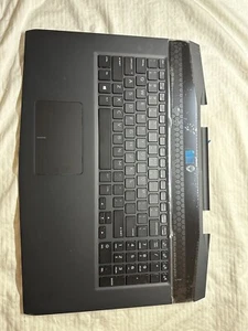 Teclado táctil reposamanos original Dell Alienware M17 para computadora portátil D/P GYGKG S18 - Imagen 1 de 3