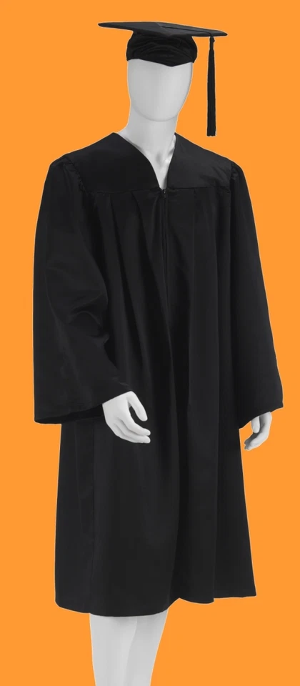 Doktorhut Cap Robe Gown Doctor Graduation College Talar Abschlussfeier Uni Abi