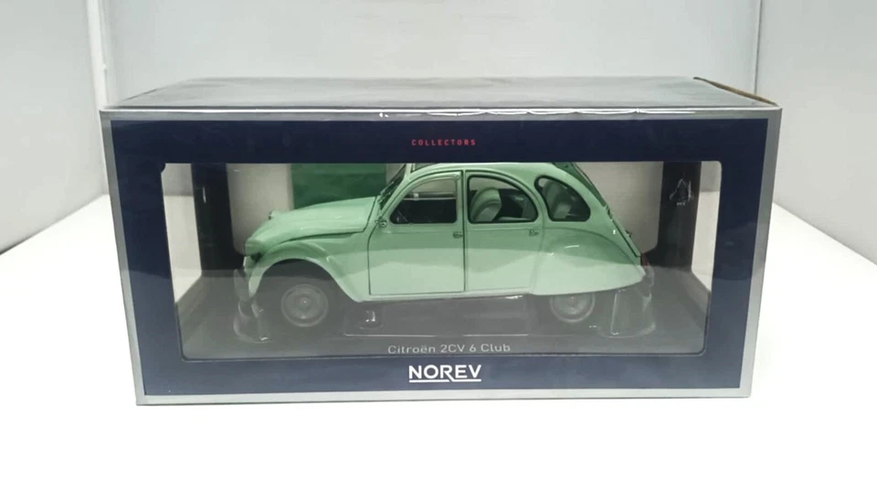 CITROEN 2CV 6 CLUB VERDE JADE 1982 NOREV 181486 1 18 2CV6 DEUCHE DEUDEUCHE 2 CV