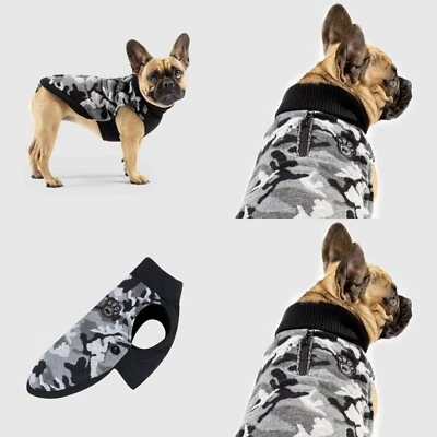 Canada Pooch Northern Knit 2.0 Black Camo Hunde Sweater