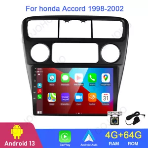 4+64GB For 1998-2002 Honda Accord Android 13 Carplay Car Stereo Radio GPS Navi - Foto 1 di 21