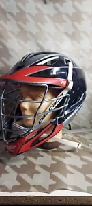 Cascade S Lacrosse Helm Herren Größe Medium rot schwarz - Bild 1 von 9