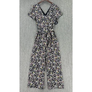 Natural History Museum X Joanie Jumpsuit 4 Multicolor Abstract Wide Leg NWT - Picture 1 of 16