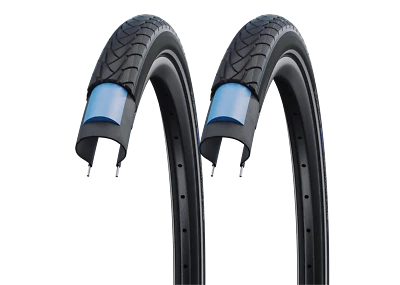 2x Schwalbe Marathon Plus 42-590 Drahtreifen SmartGuard 26x1 5/8 Fahrradreifen - Bild 1 von 2