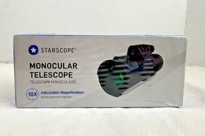 STARSCOPE Monocular Telescope 10X Adjustable Magnification Brand New - Picture 1 of 8