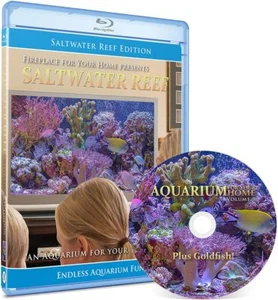 Aquarium Blu-ray: Saltwater Reef Edition Plus Goldfish #8 - 1080 HD - Imagen 1 de 5