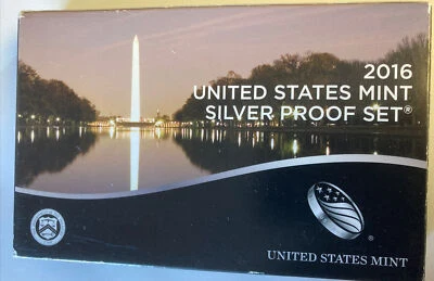2016-S United States Mint Silver Proof Set with COA 💎 Gem-Mint Condition - Image 1 of 4