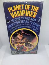 RARE VTG Planet of the Vampires (VHS, 1965) CULT CLASSIC SCI FI - 100% SEALED