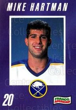1990-91 Buffalo Sabres Campbells #8 Mike Hartman