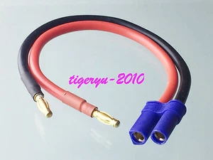 1pce EC5 female to 4mm banana plug 10AWG 20CM wire for icharger308 406 charger - Picture 1 of 7