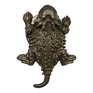 Texas Horned Lizard Pewter Pin - Picture 1 of 9
