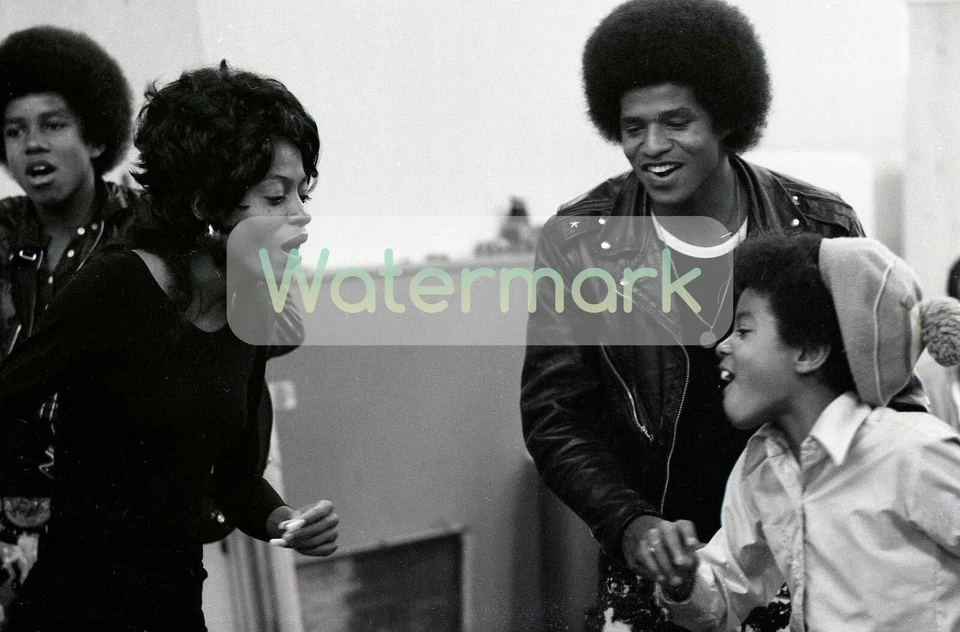 The Wiz DIANA ROSS & MICHAEL JACKSON 5 ** HI-RES Pro Archival Photo (8.5"x11") - Image 1 of 1