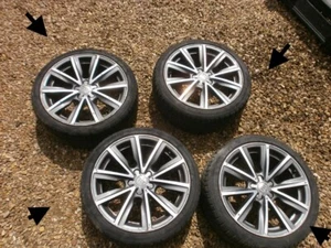 RUEDA DE ALEACIÓN AUDI A1 S1 EDICIÓN NEGRA CORTE DIAMANTE 17" ORIGINAL 215 40 17 LLANTAS - Imagen 1 de 24