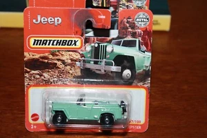 JEEP - WILLYS JEEPSTER - 1948 - MATCHBOX 2021 - SCALA 1/64 - Foto 1 di 4