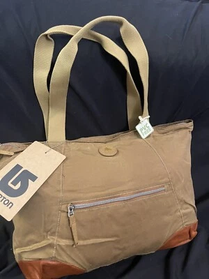 Burton сноубордов открытый сумка с короткими ручками несколько отсеков вощеная холст Быстрая доставка - Изображение 1 из 4