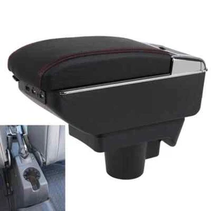 Armrest Box For Opel Astra H 2004-2008 Central Console Storage Box Lid 7 USB - Foto 1 di 11