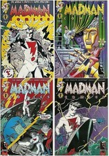 °MADMAN COMICS 1-2-3-4-5-6-7-8 THE WORLD'S SNAPPIEST COMIC°US Picture 1994 Selection