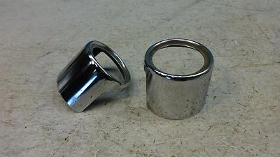 1977 Yamaha XS650 XS 650 Y497' front fork trim parts cover set - Image 1 of 4
