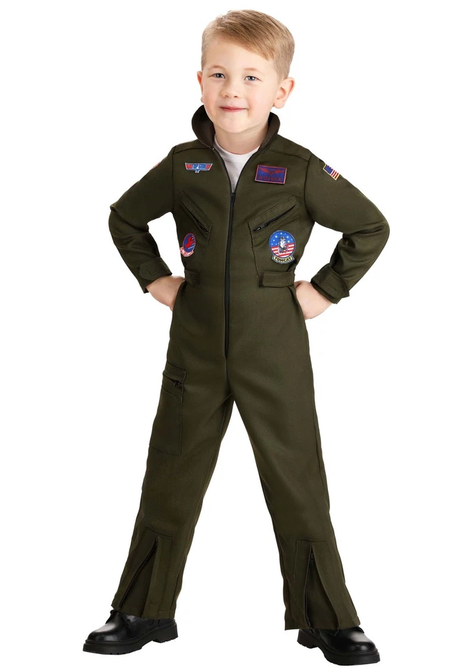 Fantasia infantil de voo top gun - Imagem 1 de 1