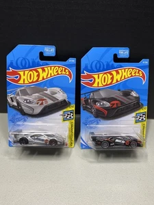 Hot Wheels 2016 Ford GT Race silber/schwarz HW Speed Graphics 67/250 (2 Stück) - Bild 1 von 7