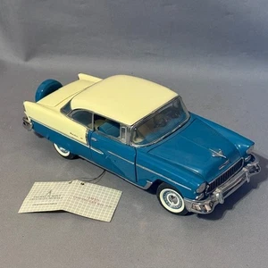 Vintage 1955 Chevrolet Bel Air Franklin Mint Danbury Diecast Car Model Die Cast - Picture 1 of 9