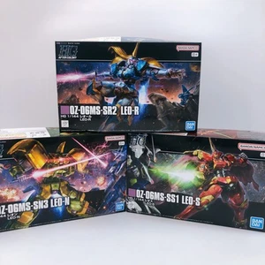 HG 1/144 LEO-S / LEO-R / LEO-N Juego de 3 Gundam W Modelo Kit Premium Bandai NUEVO - Imagen 1 de 14
