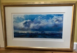Neil Whatmore WHEN THE SUN COMES UP Limited Edition Print Framed and Mounted COA - Afbeelding 1 van 18