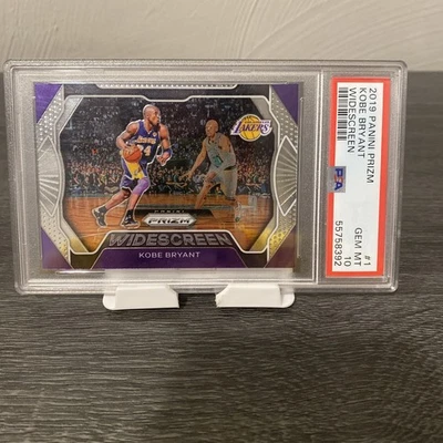 2019-20 Panini Prizm Kobe Bryant Widescreen PSA Gem Mint 10 - Image 1 of 2