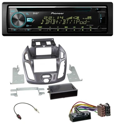 Pioneer DAB MP3 CD USB Bluetooth Autoradio für Ford Transit Connect 12-18 Displa - Bild 1 von 4